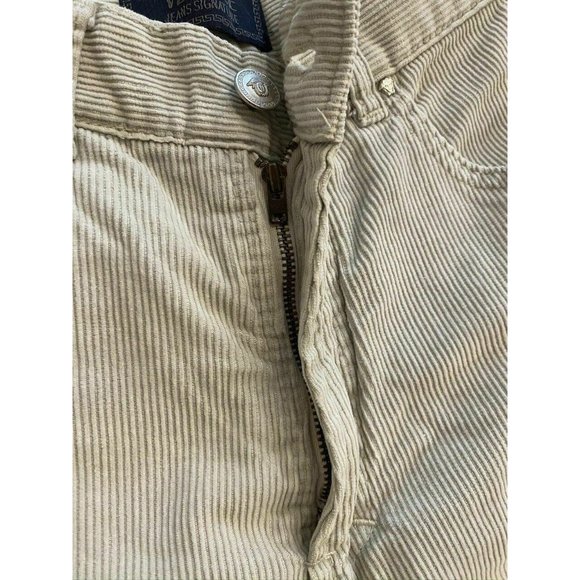 Versace Jeans Signature Beige Corduroy Jeans Pants - Picture 5 of 11